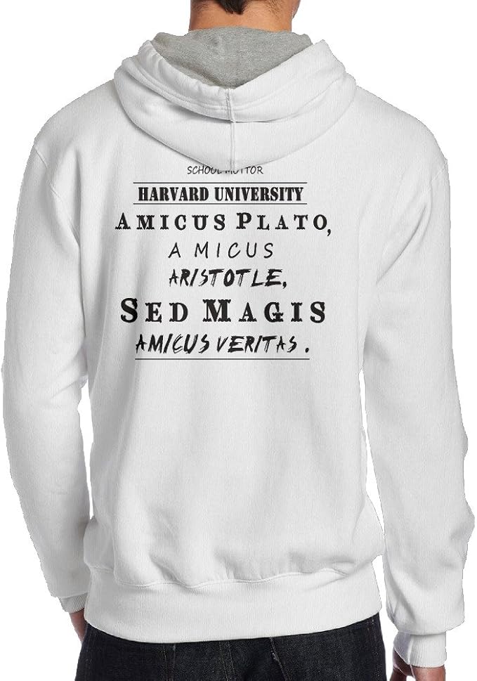 white harvard sweater
