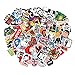 8 Series Stickers 100 pcs/Pack Stickers Variety Vinyl Car Sticker Motorcycle Bicycle Luggage Decal Graffiti Patches Skateboard Stickers for Laptop Stickers for Kid and Adult (Series B)
