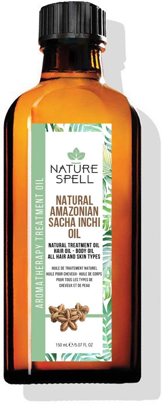 Nature Spell Sacha Inchi Treatment Oil For Hair & Body 150ml / 5.07 FL OZ
