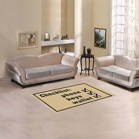 Amazon Com D Story Sweet Home Art Floor Decor Checklist Phone
