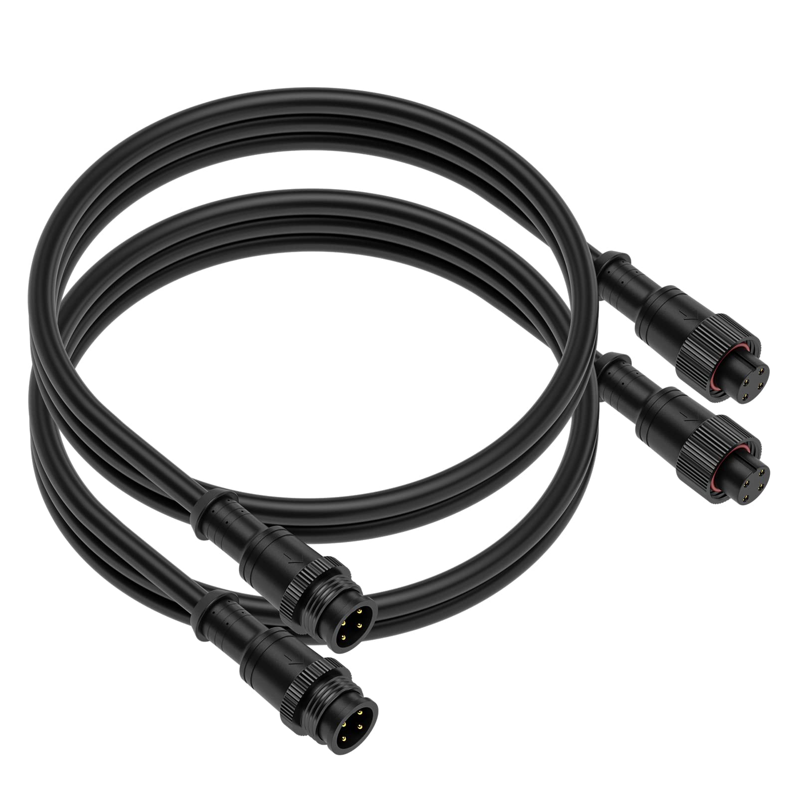 BTF-LIGHTING 6.56FT 4 Pin 0.5mm²/20AWG IP68