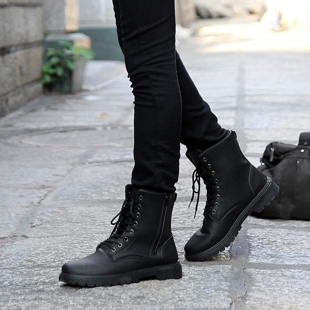 mens combat boots fashion