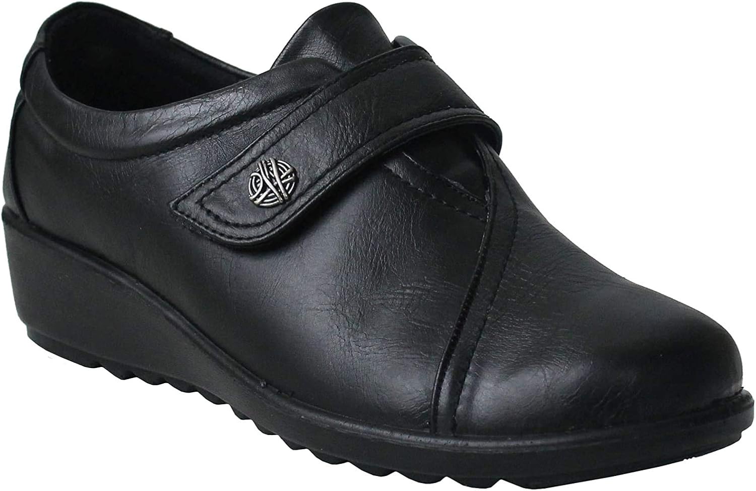 black flats with cushion