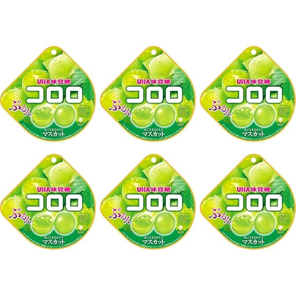 Amazon.com : Ko-roro Gummy Candy 48g & 40g 5 Pack - Soft, Juicy