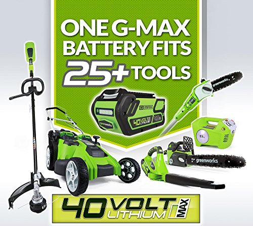 Greenworks 40V Lawn Care Combo Kit, Trimmer & Blower for Edging & Leaf Cleanup, 2.0Ah Battery & Charger (Gas-Free Yard Duo) - Image 5