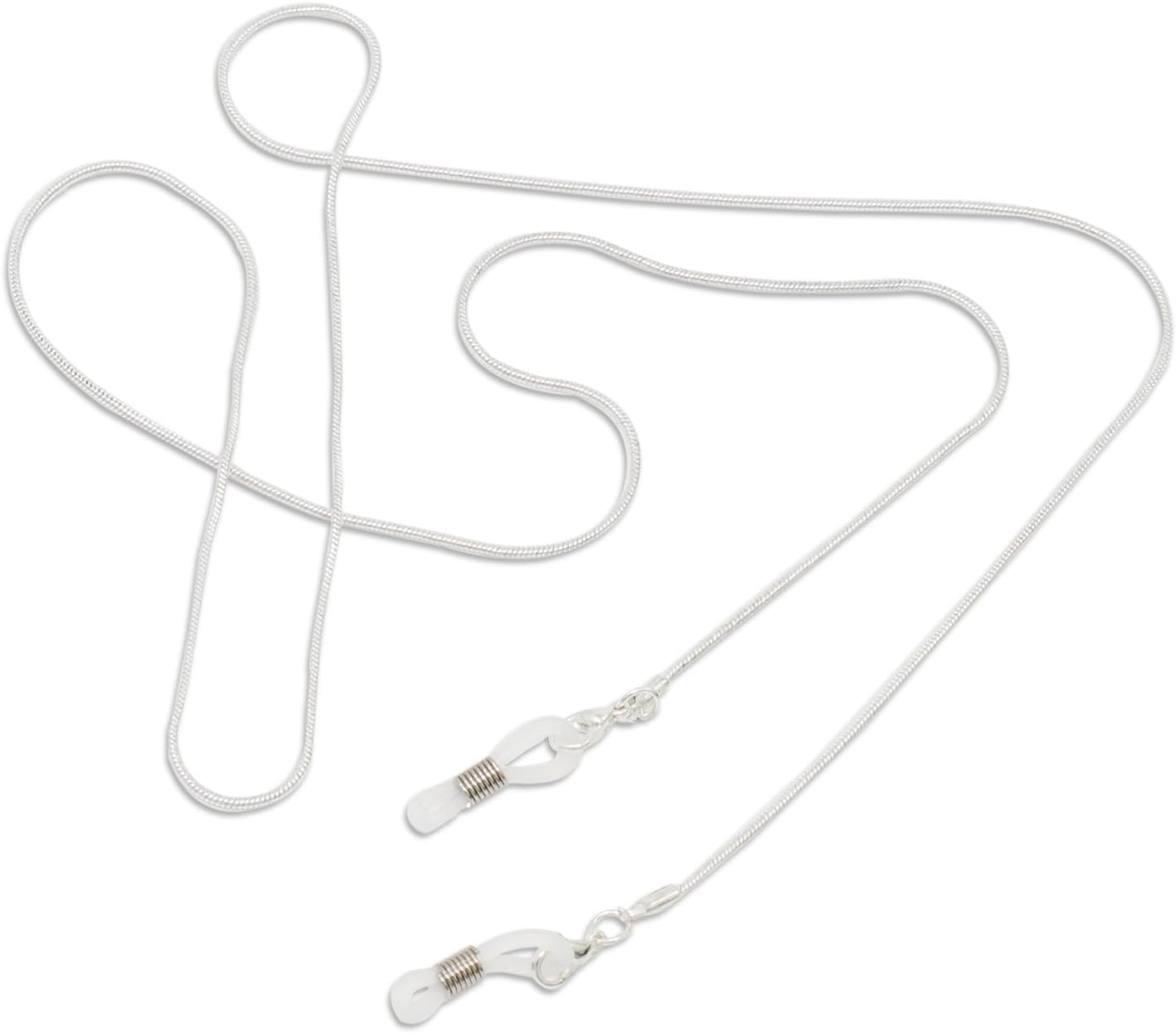 KEESIN Silver Cord Neck String Glasses Chain Eyeglass Sunglass