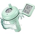 Firelex Wireless Digital Pool Thermometer Floating Easy Read, with Indoor Temperature Humidity Monitor for Swimming Pools Hot Tubs Small Ponds Aquariums