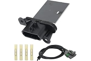 Anxingo 973-582 HVAC Fan Blower Motor Resistor Kit with Wire Harness Replacement for Toyota Tacoma 2005 2006 2007 2008 2009 2