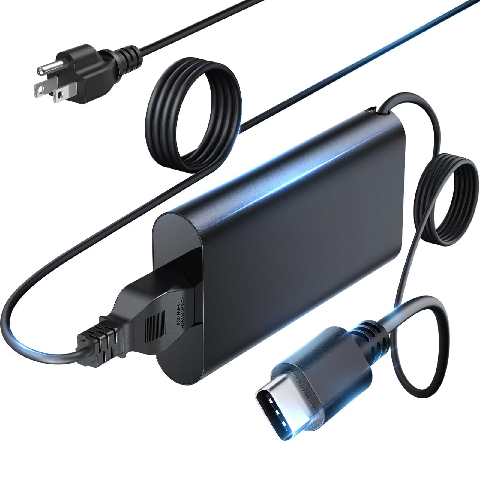 Photo 1 of 90W USB C Charger for Dell Latitude 3540 5530 5540 7430 7440 5430, for Dell Precision | XPS | Chromebook AC Adapter Type USB-C Charing Include Power Cord+