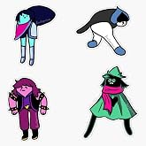 Deltarune - Cats Sticker Vinyl Bumper Sticker Decal Waterproof 5"