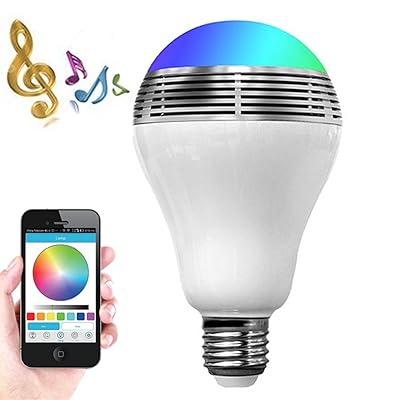 Bluetooth Speaker LED Light Bulb Multicolored Kenya Ubuy