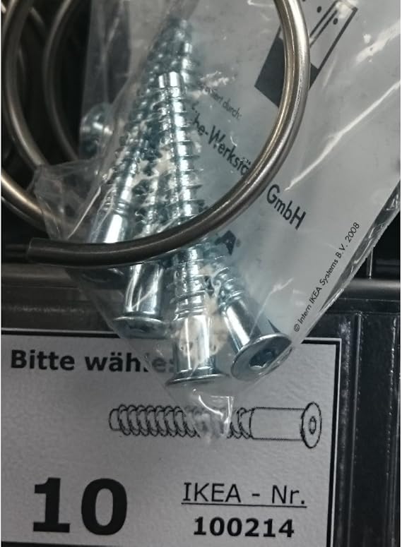 Ikea Ersatzteile Schrauben Nr. 100214: Amazon.de: Küche & Haushalt
