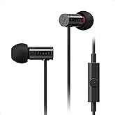 Final Audio E1000C In-Ear Headphones Earphones with Dynamic drivers and Microphone (Black)