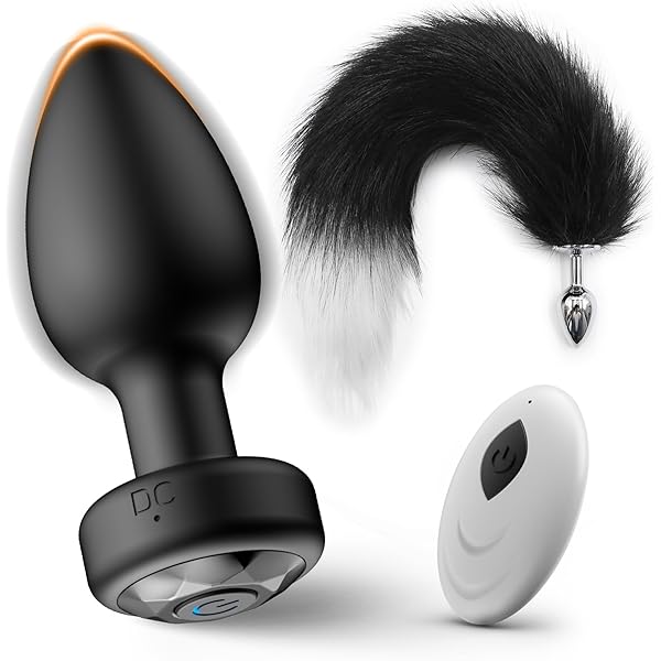 Amazon.com: iiniim Fox Tail Metal Fur Anal Butt Plug Animal Tail Adult Role  Play Costume Party Cosplay Game Red&Black One Size : Health & Household