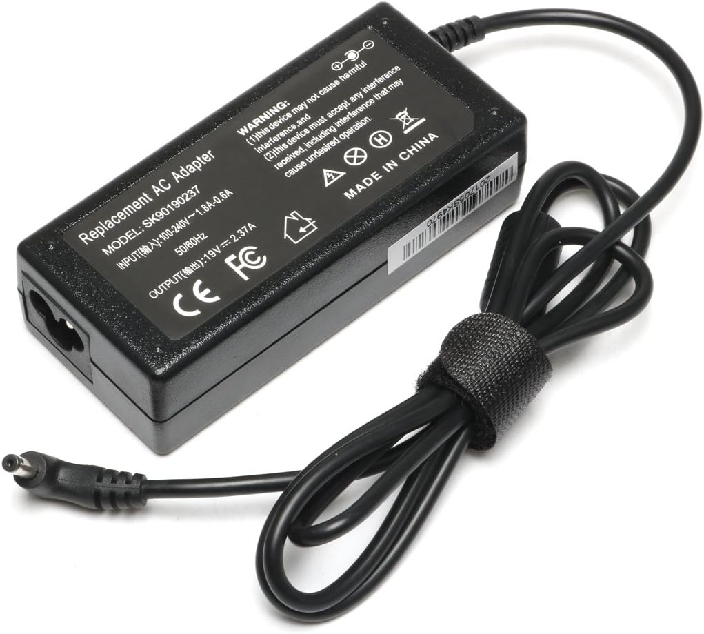 Tinkon 45W AC Laptop Adater Supply Power Charger for Asus Zenbook UX21A UX31A X553M X553MA UX32A UX305F Taichi 21 31 VivoBook X540SA X202E Q200E UX302L