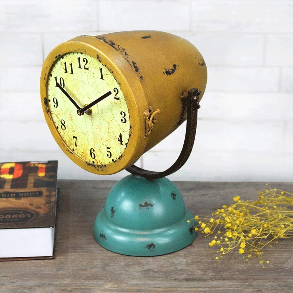 American Style Retro Sitting Clock Desktop Clock Standing