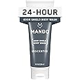 Mando Odor Shield Body Wash - 24 Hour Control - Removes Odor Better than Soap - SLS Free and Paraben Free, Skin Safe - 8.5 Ounce (Unscented)