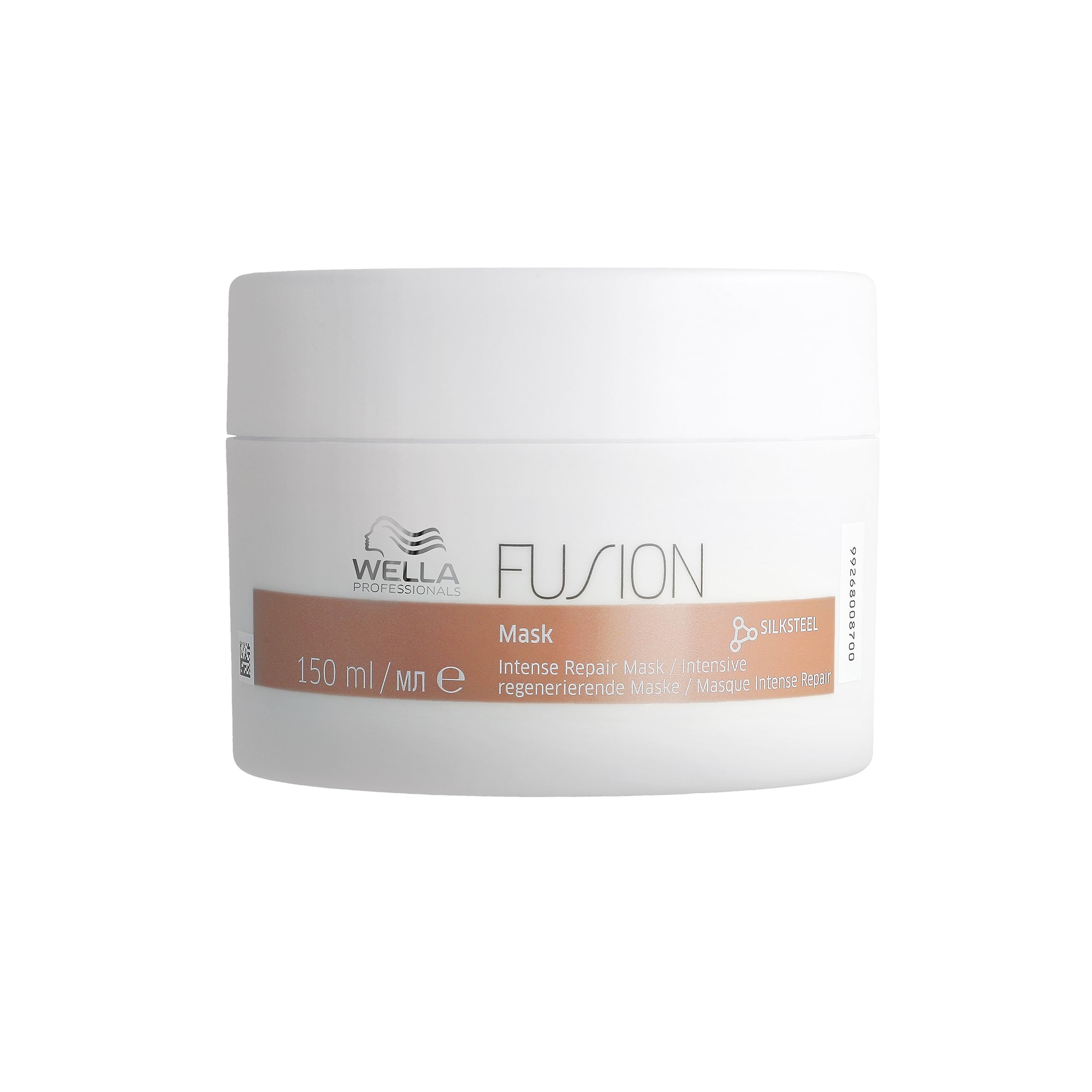 Wella Professionals Fusion Intense Repair Mask - Intense Repair Detangling Hair Mask for Dry & Damaged Hair - Smoothening, Boost Shine & Protect Hair Against Breakage 150ml