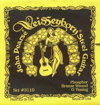 John PearseWeissenborn Guitar Phosphor Bronze G Tuning , .017 - .062, 3110
