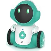 GILOBABY Smart Robot, Touch &amp; Voice Control Interactive Toy for Kids 3-5 | Interactive &amp; Smart, Touch &amp; Voice Control, Playback &amp; Recording, Dancing &amp; Singing, Rechargeable, Ideal Gift for Kids