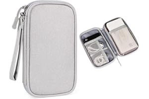 CAOODKDK Electronic Organizer Bag, Waterproof Portable Electronic Organizer 10'' (L) x 6" (W) x 3" (H)