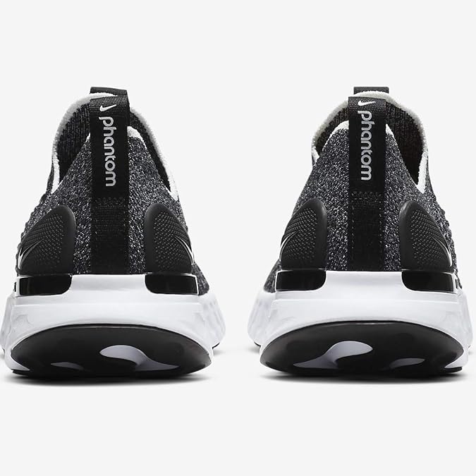Amazon ナイキ Nike リアクト ファントム ラン フライニット 2 W React Phantom Run Flyknit 2 ブラック ホワイト Cj0280 002 ナイキジャパン正規品 ランニング