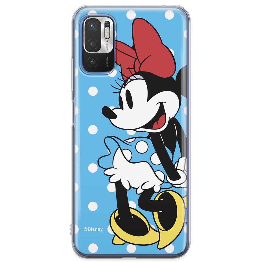ERT GROUP mobile phone case for Xiaomi REDMI NOTE 10 5G / POCO M3 PRO original and officially Licensed Disney pattern Minnie 034 optimally adapted to the shape of the mobile phone, case made of TPU