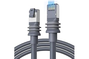 Anautin 75ft Starlink Gen 3 Cable - 6.5/75/100/150ft High-Speed Weatherproof Standard Generation 3 Replacement Extension Cord for Satellite Star Link V3, Grey