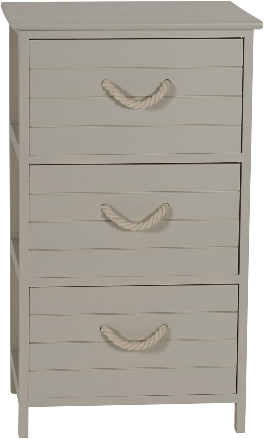 Household Essentials ML-5432 3 Drawer Chest