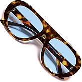 VANLINKER Retro Aviator Sunglasses for Women Chic Classic 70s Vintage Trendy 2025 Chunky UV400 Sun Glasses VL9865