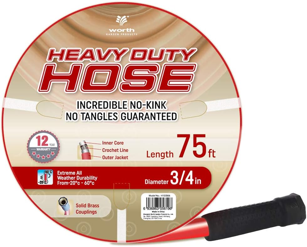 Best Lightweight No Kink Garden Hose 75 Feet