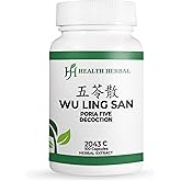 Health Herbal - HH2043C Wu Ling San/Poria Five Decoction, 100 Capsules/Bottle, 2 Bottles