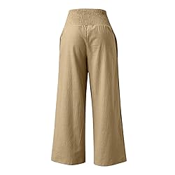 Sweatpants Women Leg Palazzo Pants for Control top