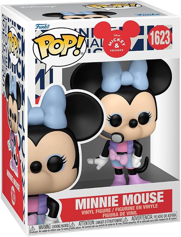 Funko Pop! Disney: Mickey & Friends - Minnie Mouse - Figura de vinil colecionável - Ideia de Presente - Merchandising Oficial - Brinquedos para Crianças e Adultos - Fãs de Desenhos Animados