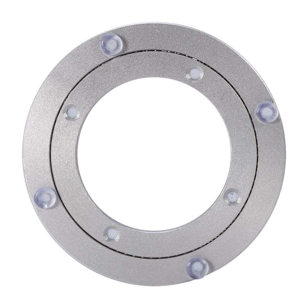 Swivel Plate,Heavy Duty Aluminium Alloy Rotating Bearing Turntable Round Table Smooth Swivel Plate (Size : #1)