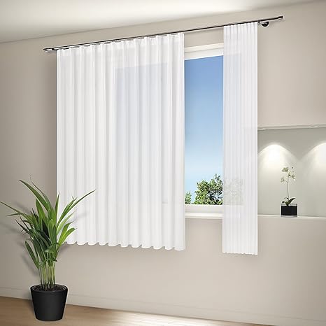 Gardine Jana Grosse 175 Cm H X 200 Cm B Amazon De Kuche Haushalt