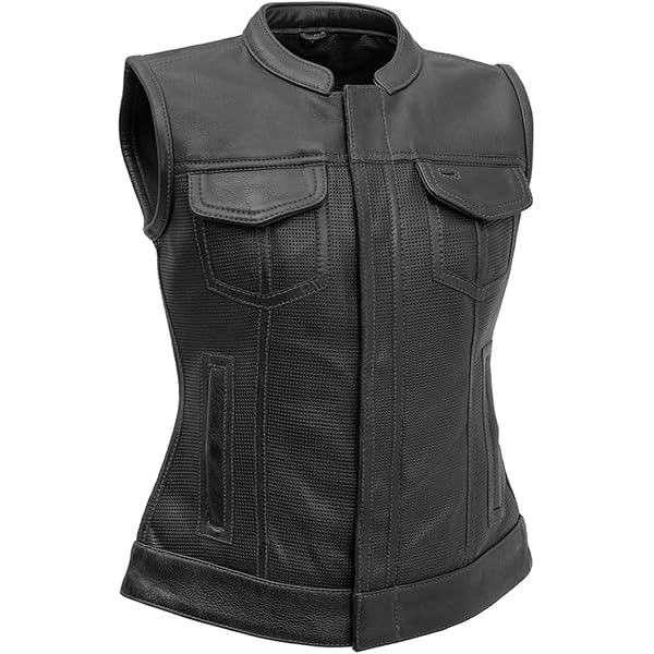 Amazon.com: The Bikers Place Mens Motorcycle Diamond Stitching