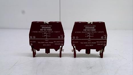 Amazon.com: Siemens 3sb1400 – 0H – Pack de 2 – Bloque de ...