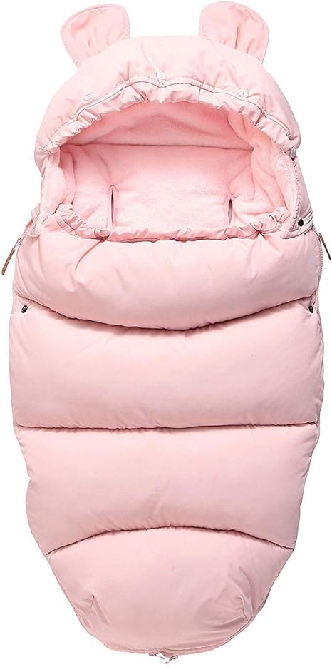 pink footmuffs for prams