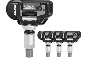 CDWTPS TPMS Sensor,433MHZ Tire Pressure Monitor System 4-Pack for Mercedes Replaces#A0009050030 A0009053907 A0009054204…