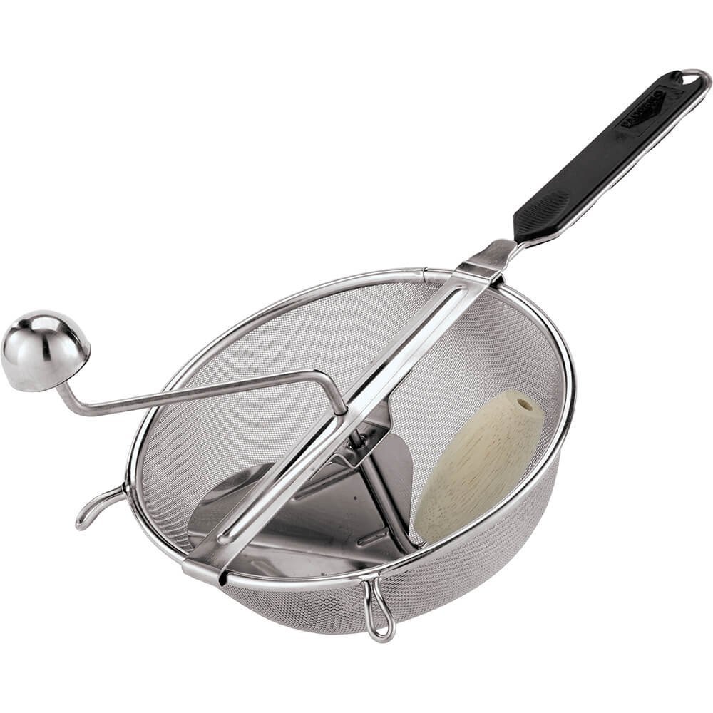 Paderno World Cuisine 7-7/8-Inch Stainless Steel Red Fruit Mill