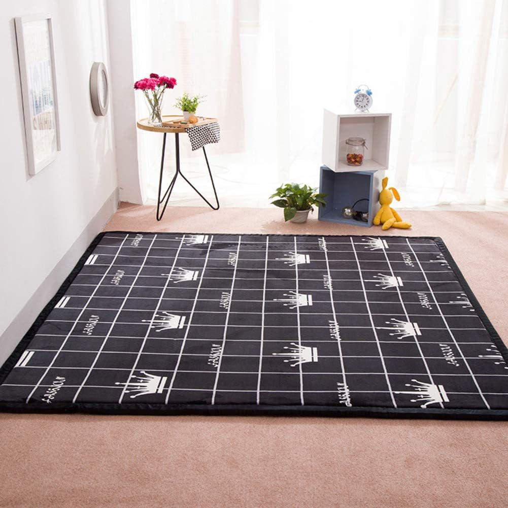 31x79inch Xj Dd Tapis Rampants De Bebe Tapis De Tatami Japonais Epais Tapis De Jeu Pour Les Enfants Tapis Non Slip Couverture De Secteur Pour Salon Salle A Manger Chambre E 80x0cm Accessoires Et Decorations