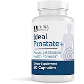 Advanced Men's Prostate Support by Ideal Prostate Plus with Saw Palmetto, Lycopene and More for Natural Relief