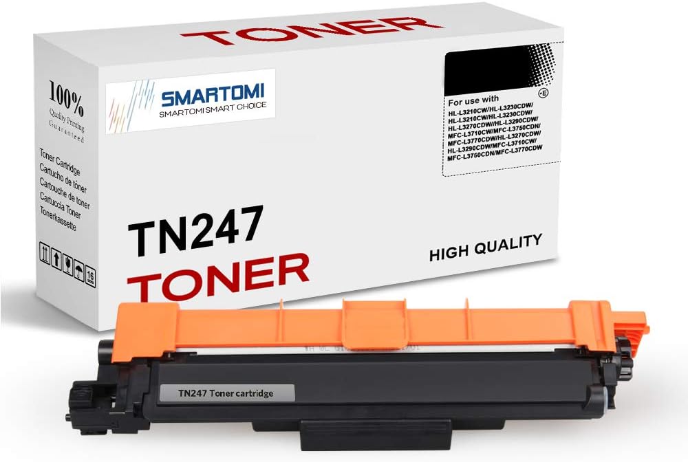 SMARTOMI TN247 TN243 Toner Cartridge Compatible for Brother TN247 TN243 for HL-L3210CW HL-L3230CDW HL-L3270CDW MFC-L3710CW MFC-L3730CDN MFC-L3750CDW MFC-L3770CDW DCP-L3510CDW DCP-L3550CDW