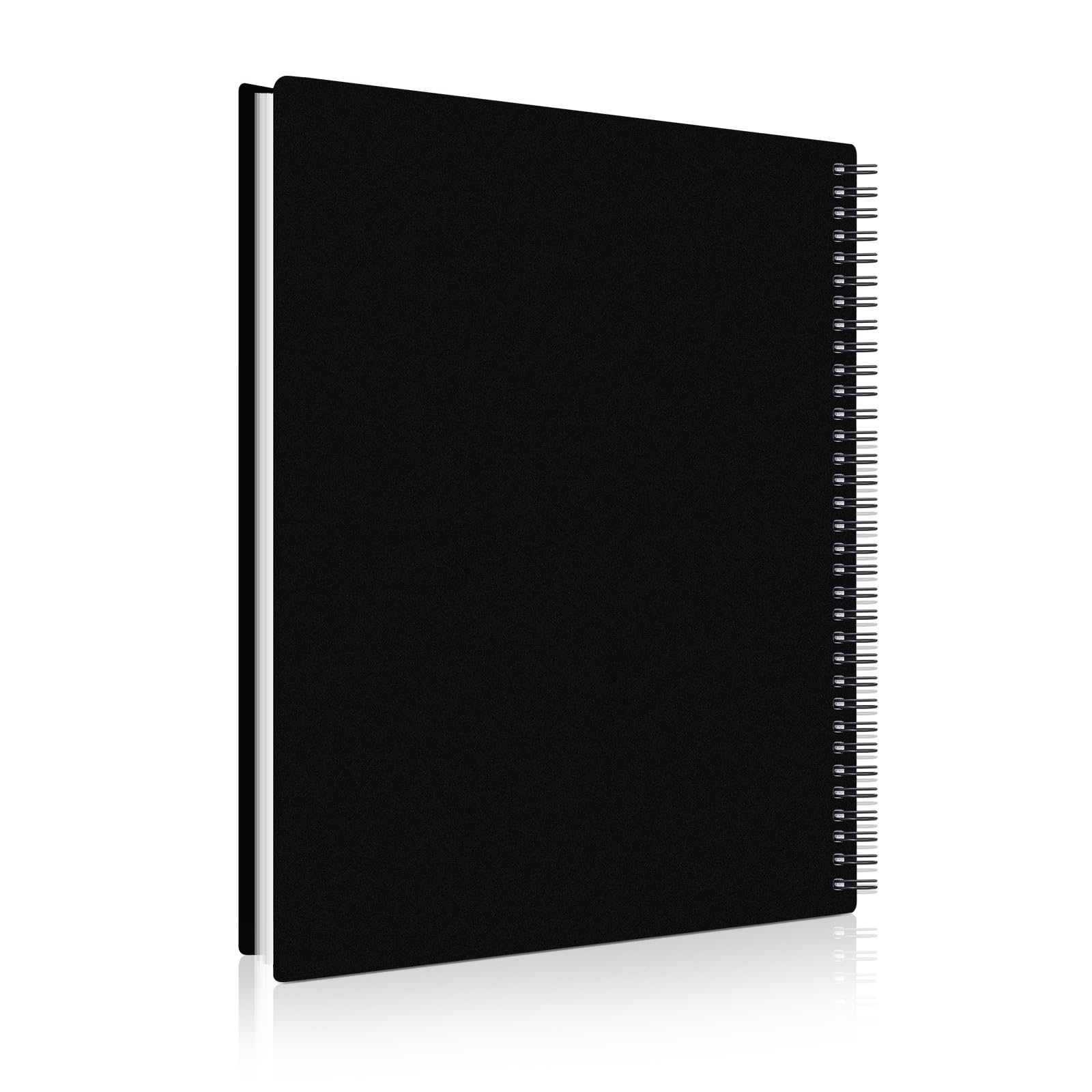 Irich A4 Sheet Music Folder 120 Pages, Waterproof Music Folder 60 Pockets,Black