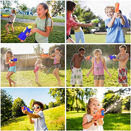 MINGKIDS Top 10 Water Gun Pistol,Summer Gifts for Age 3 4 5 6 7,Squirt Gun Water Spray for Swimming Pool Beach (1 PCS Red)