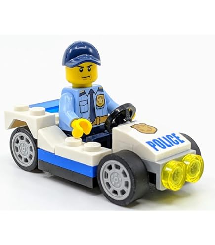 Amazon.com: LEGO Town City Police Minifigure - Police