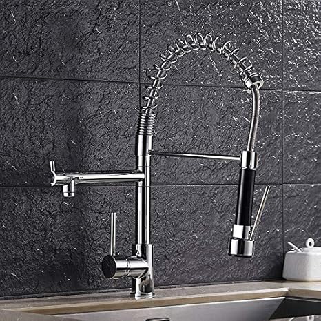 Grifo De Cocina, Grifo De Cocina De Latón Sin Plomo, Grifo De Cocina De