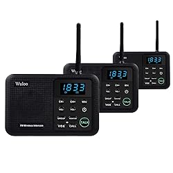 Wuloo Intercoms Wireless for Home 1 Mile Range 22