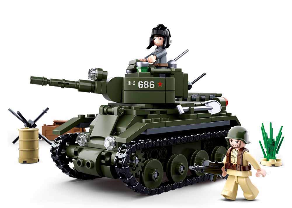Sluban WWII - BT-7 CAVALRY TANK 347PCS